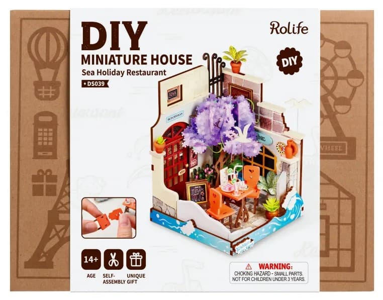 Diorama - Puzzle 3D - Restaurantul Sea Holiday | Robotime