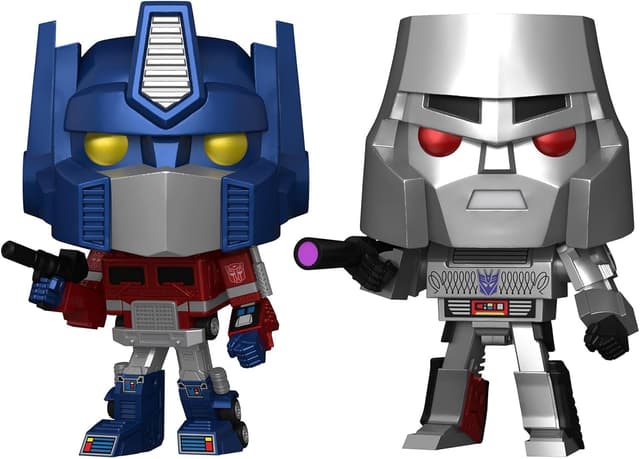 Set 2 figurine - Pop! Transformers: Optimus Prime & Megatron | Funko
