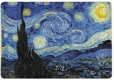 Suport pentru masa - Van Gogh ''La Nuit Etoilee'' | Cartexpo