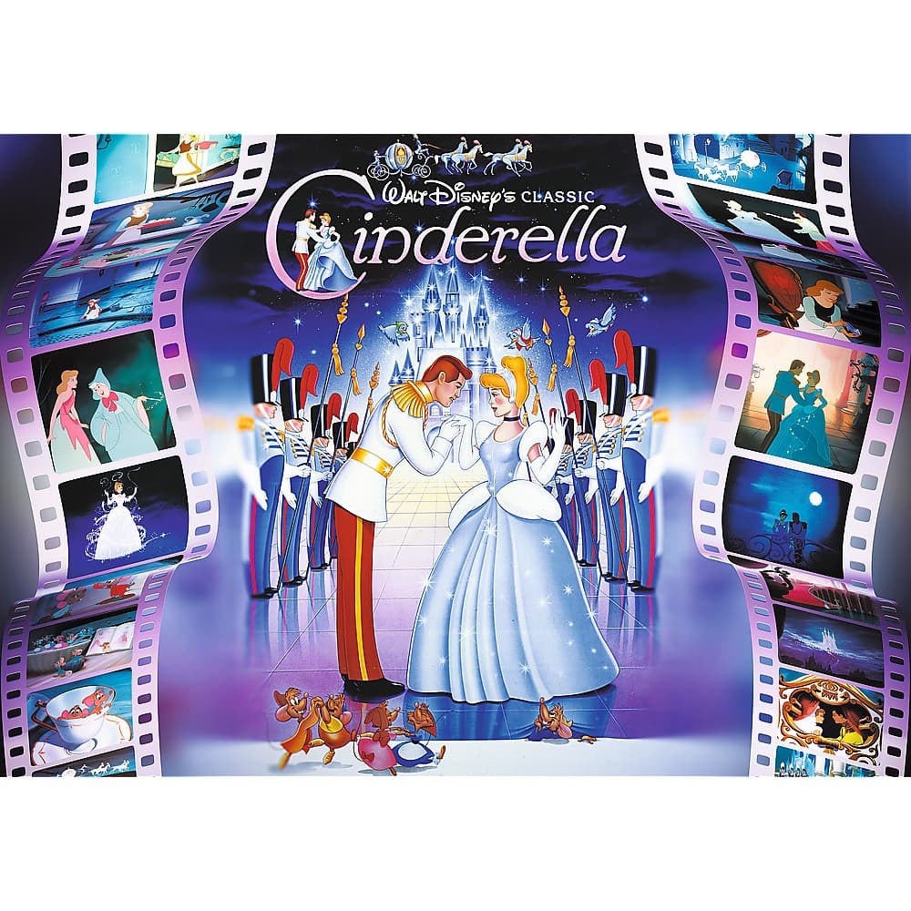 Puzzle 1000 piese - Iconic Moments - Cinderella | Trefl