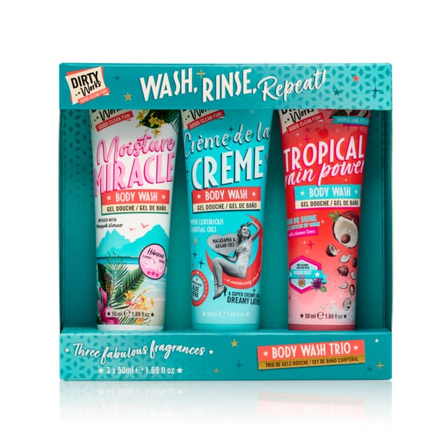 Set 3 geluri de dus - Diverse arome | Dirty Works