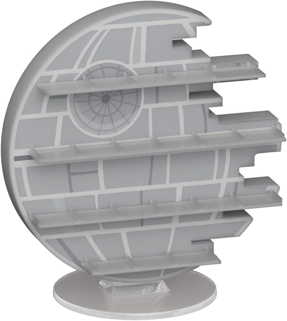 Set 2 figurine si suport - Bitty POP! - Star Wars - Death Star: Emperor Palpatine and Darth Vader | Funko