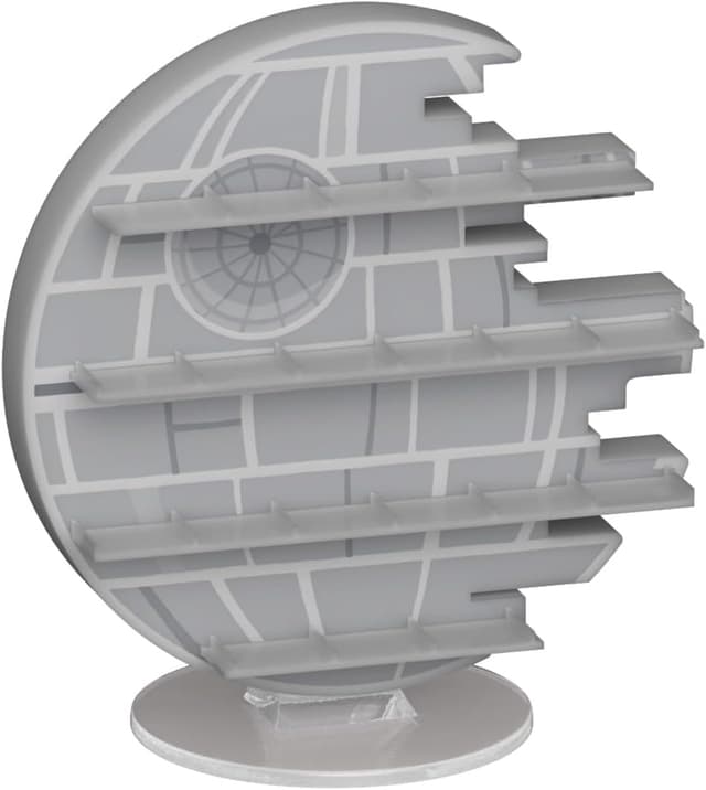 Set 2 figurine si suport - Bitty POP! - Star Wars - Death Star: Emperor Palpatine and Darth Vader | Funko