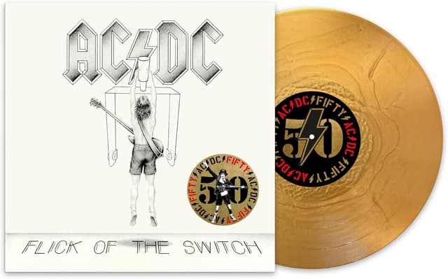 Flick Of The Switch (Gold Vinyl, 50th Anniversary Edition) | AC/DC
