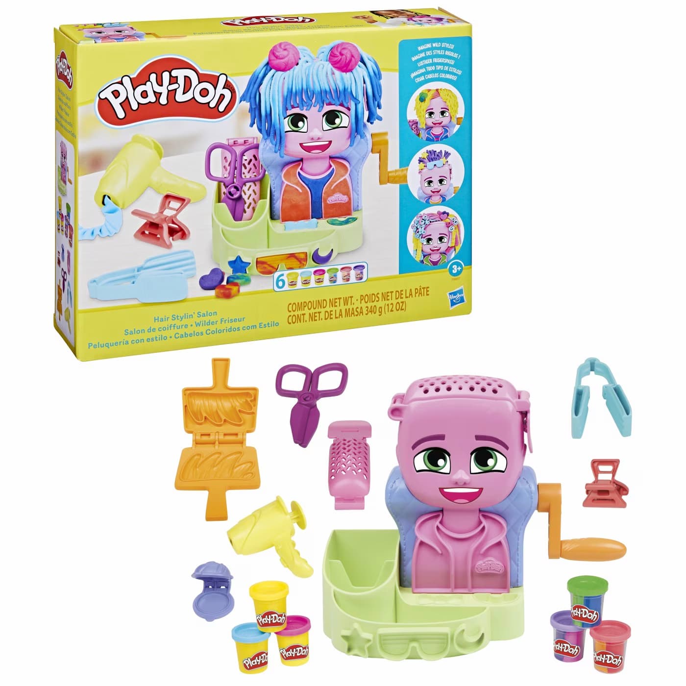 Set plastilina - Play-Doh - Imagine Wild Styles! | Play-Doh