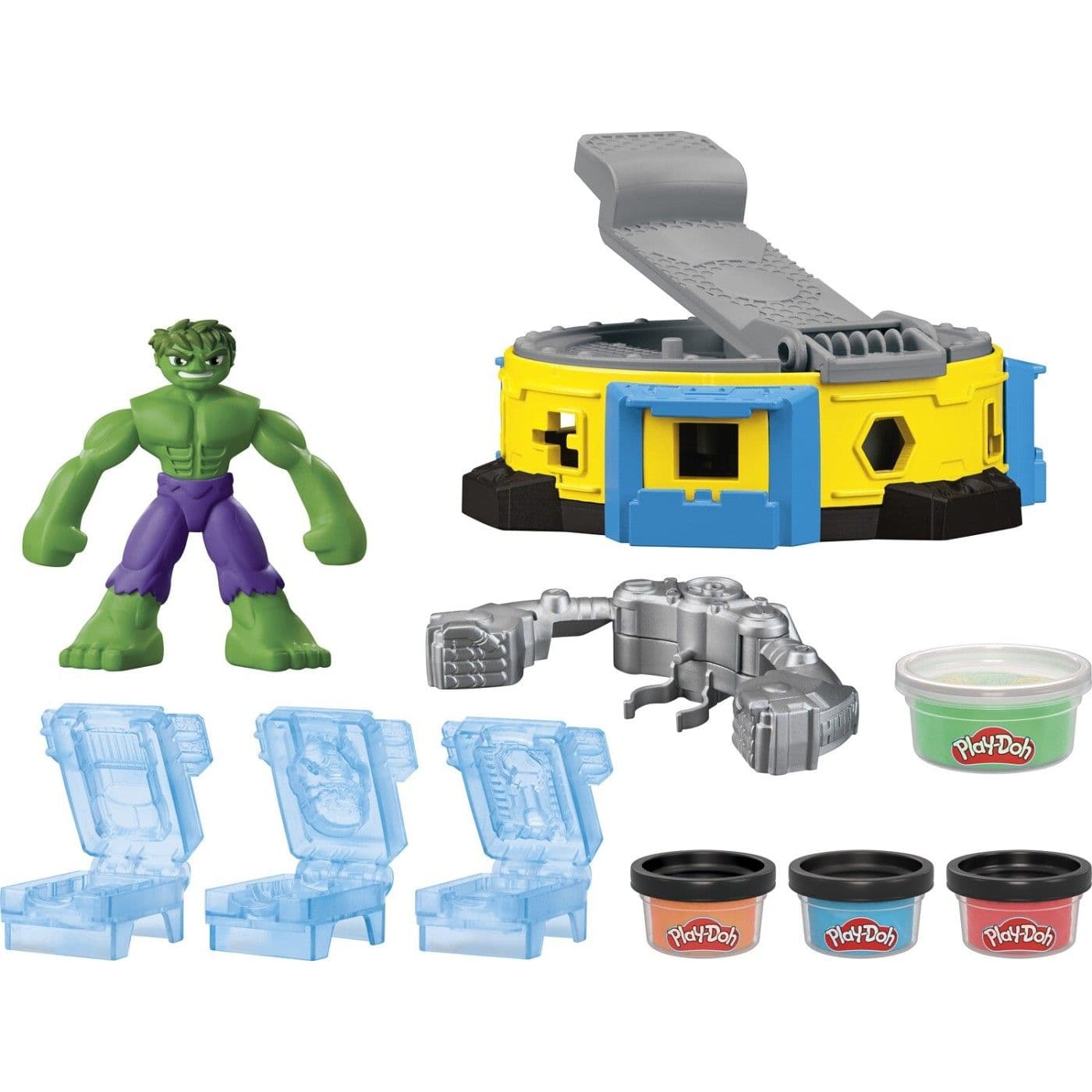 Set plastilina - Marvel - Hulk Smash & Squish Playset | Play-Doh