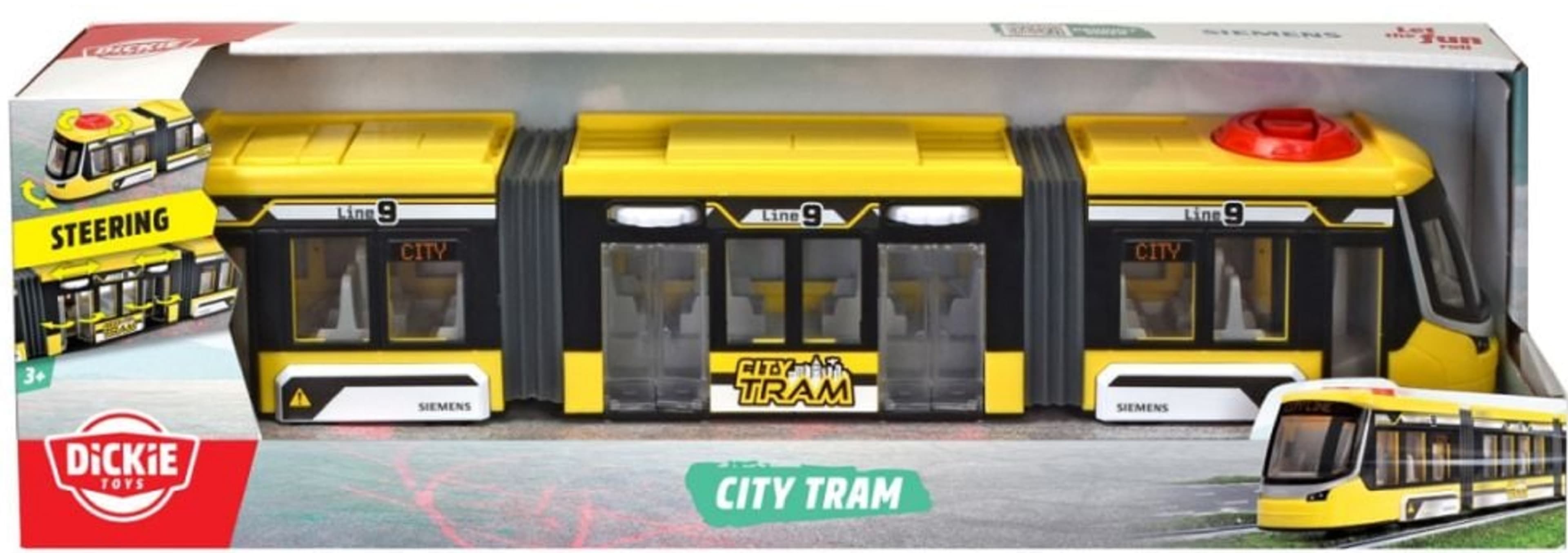 Jucarie - Siemens - Tramvai,galben | Dickie Toys