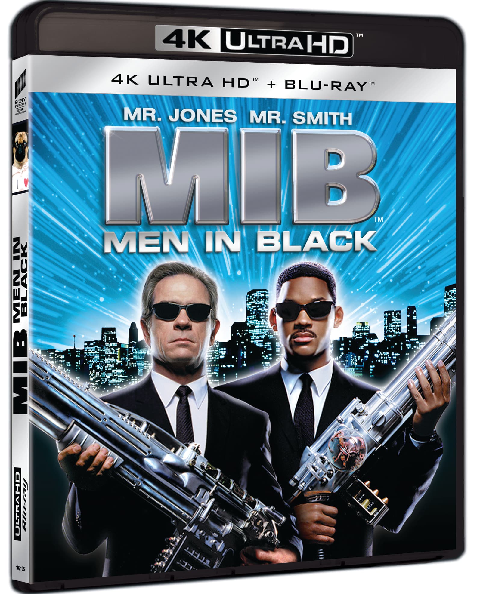 Barbati in negru 1 / Men in Black (4K Ultra HD + Blu-Ray Disc) | Barry Sonnenfeld