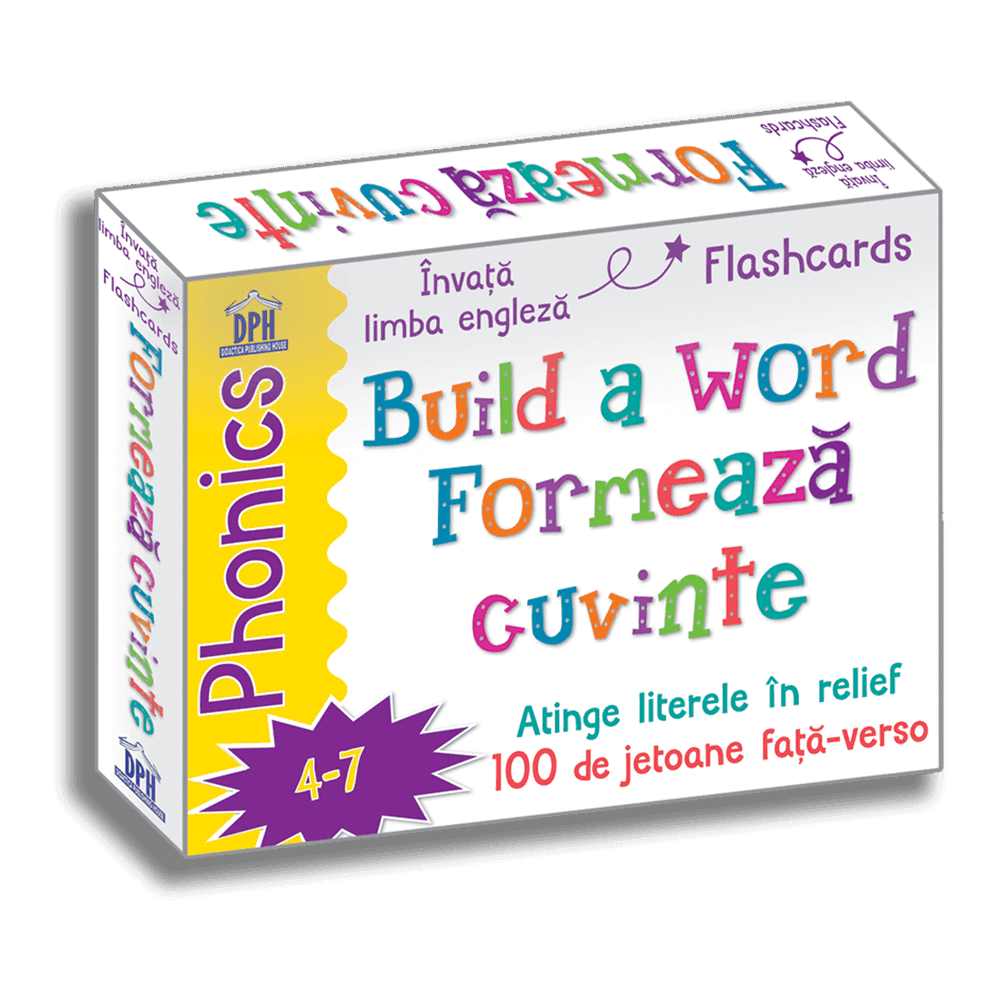 Build a word - Formeaza cuvinte - Jetoane Limba Engleza | Fran Bromage