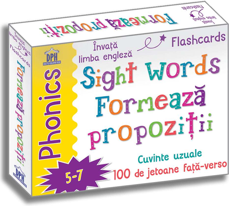 Sight words. Formeaza propozitii - Jetoane limba engleza | Fran Bromage
