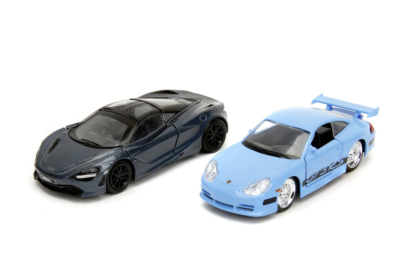 Set 2 masinute metalice -  Porsche 911 Gt3 Rs si Mclaren 720s  | Jada Toys