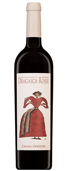 Vin rosu - Dragaica Rosie, 2017, sec | Crama Oprisor
