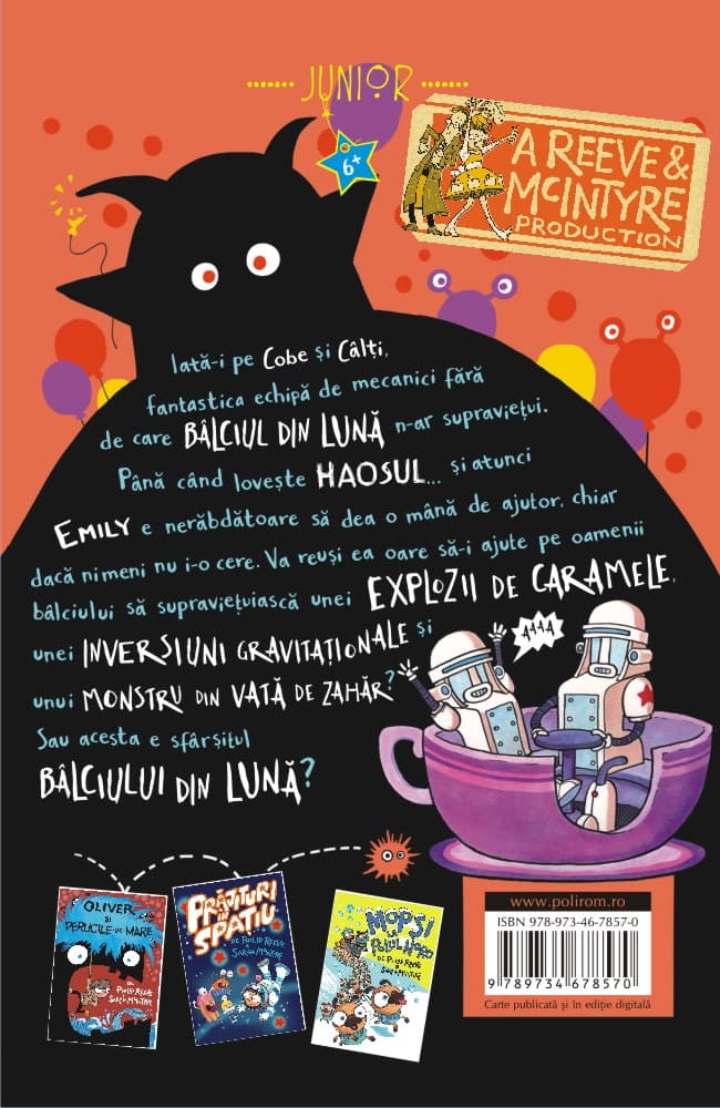 Emily si Balciul din Luna | Philip Reeve, Sarah McIntyre