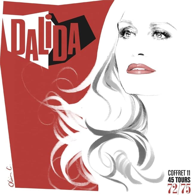 Coffret 11 45 Tours 72/75 (11xVinyl 7") | Dalida