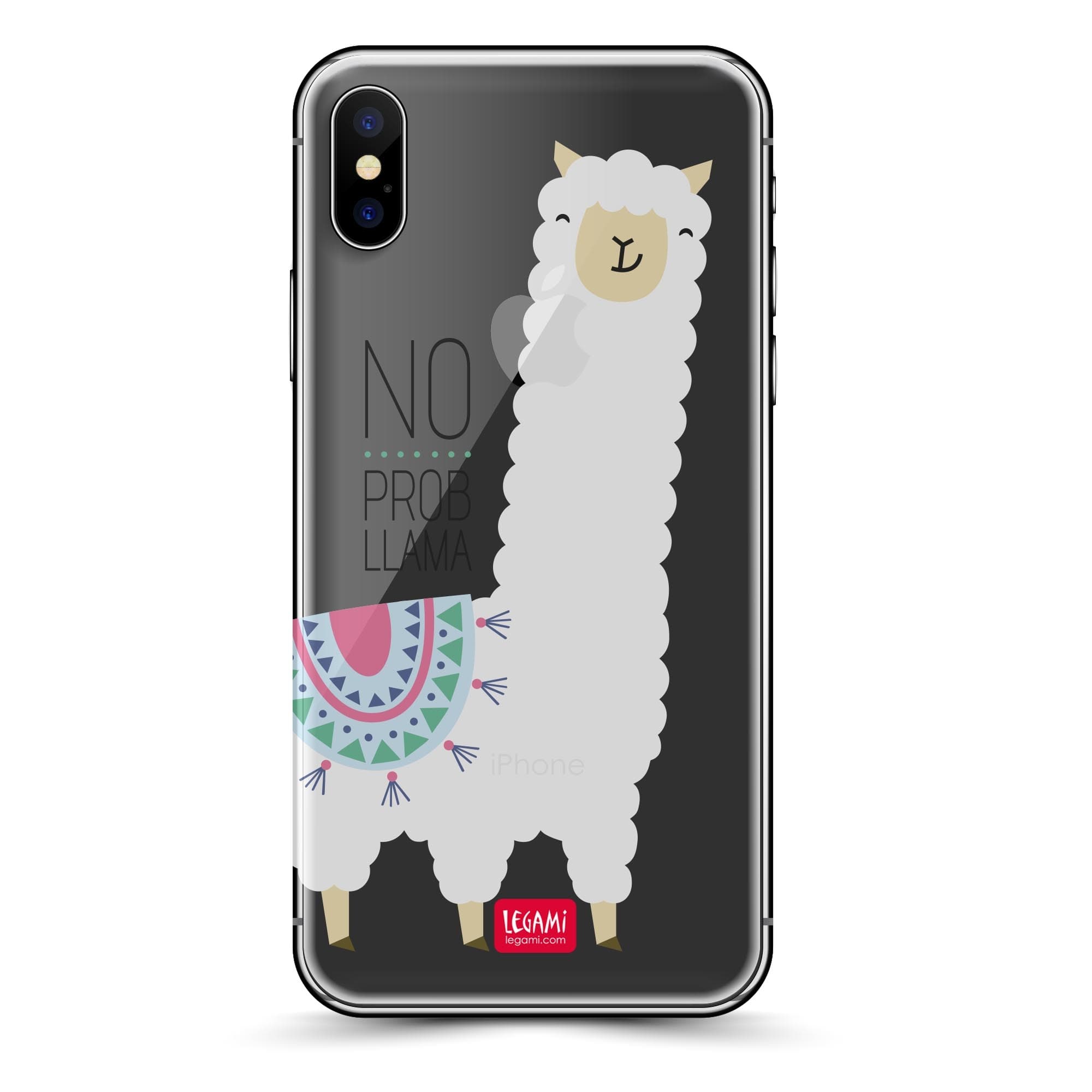 Carcasa Iphone X - No ProbLlama | Legami