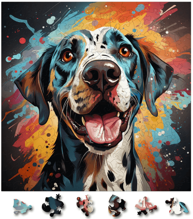 Puzzle din lemn - Dalmatian 1 | Woodmix Puzzles