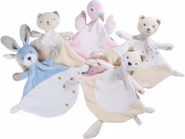 Jucarie de plus - Doudou si paturica, mai multe modele, 27cm | Nicotoy