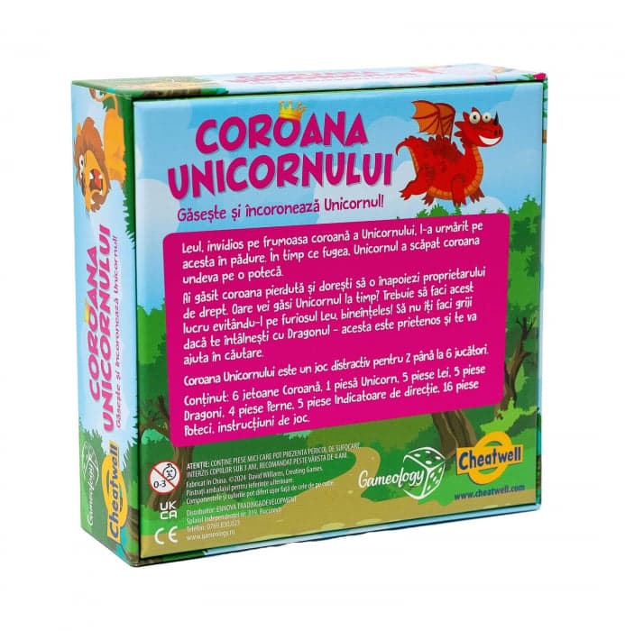 Joc de societate - Coroana Unicornului (RO) | Gameology