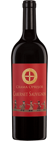 Vin rosu - Eticheta rosie - Crama Oprisor, Cabernet Sauvignon , 2015, sec | Crama Oprisor