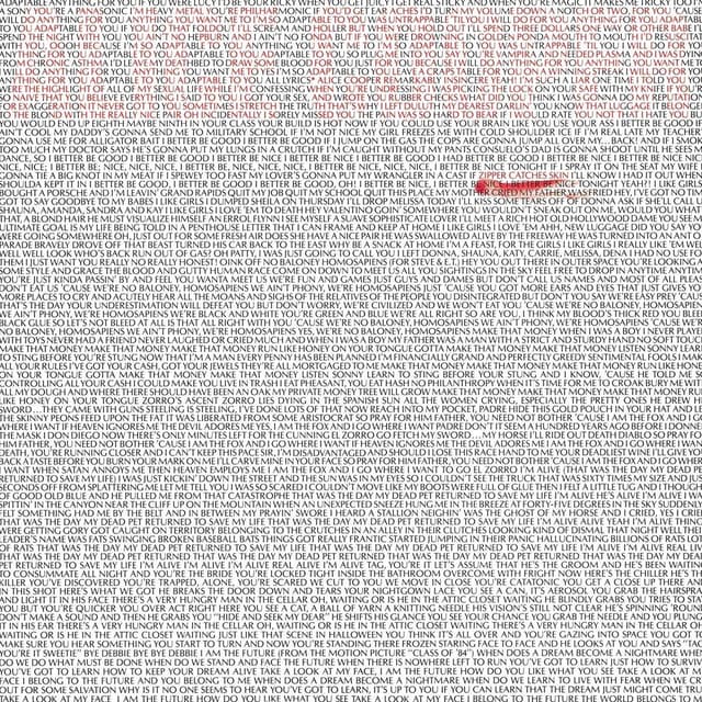 Zipper Catches Skin - Vinyl | Alice Cooper