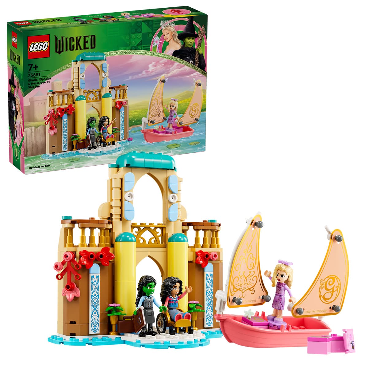 LEGO Wicked - Glinda, Elphaba si Nessarose la Universitatea Shiz (75681) | LEGO