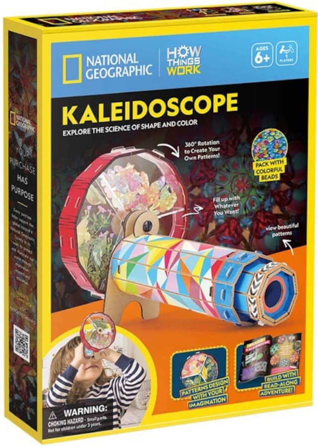 Puzzle 3D 96 piese - Caleidoscop | CubicFun
