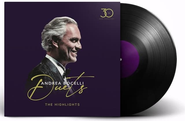 Duets - 30th Anniversary (The Highlights) - Vinyl | Andrea Bocelli