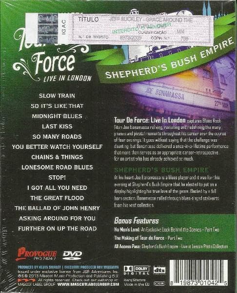 Tour De Force - Live In London - Shepherd's Bush Empire | Joe Bonamassa