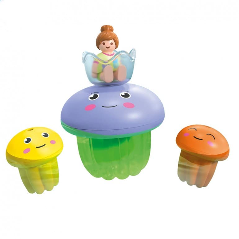 Jucarie interactiva pentru baie - Familie de meduze | Playmobil
