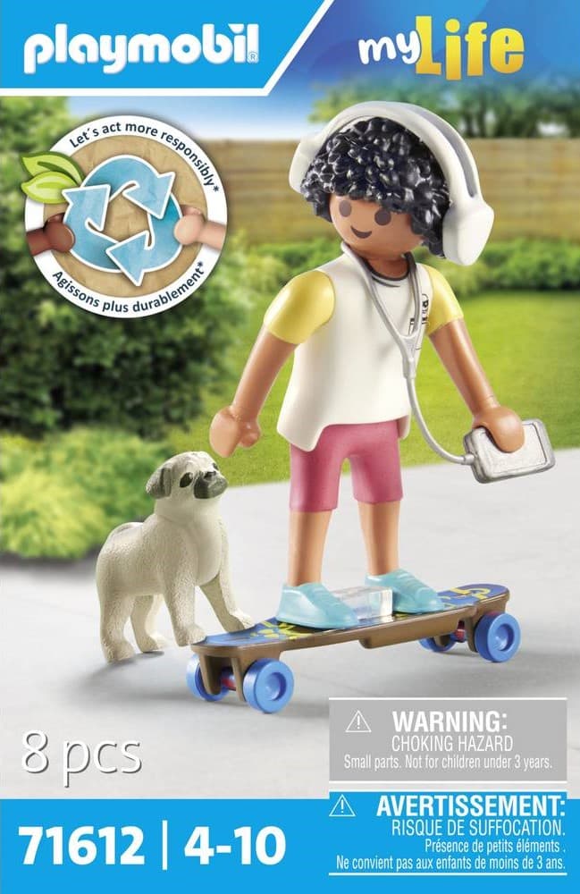 Figurina - My Life - Baiat cu animal de companie | Playmobil