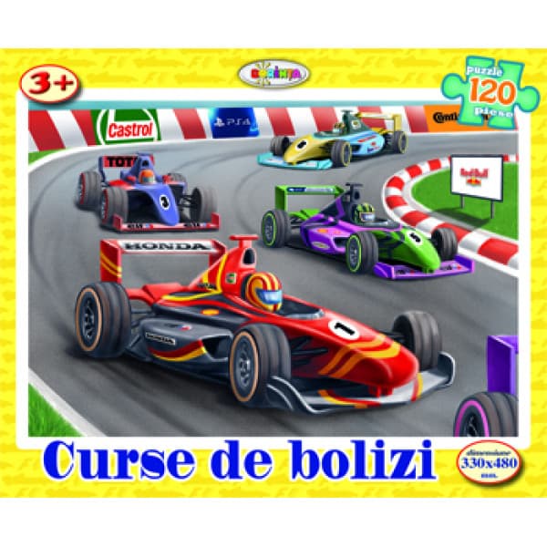Puzzle 120 de piese - Curse de bolizi  | Dorinta