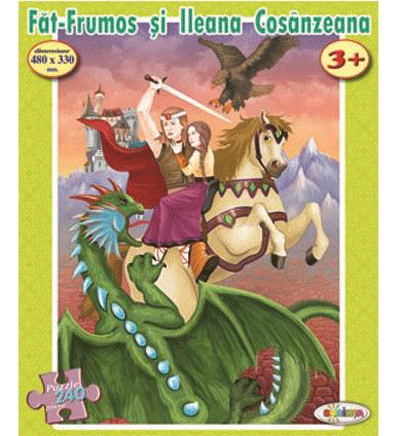 Puzzle 240 de piese - Fat-Frumos | Dorinta