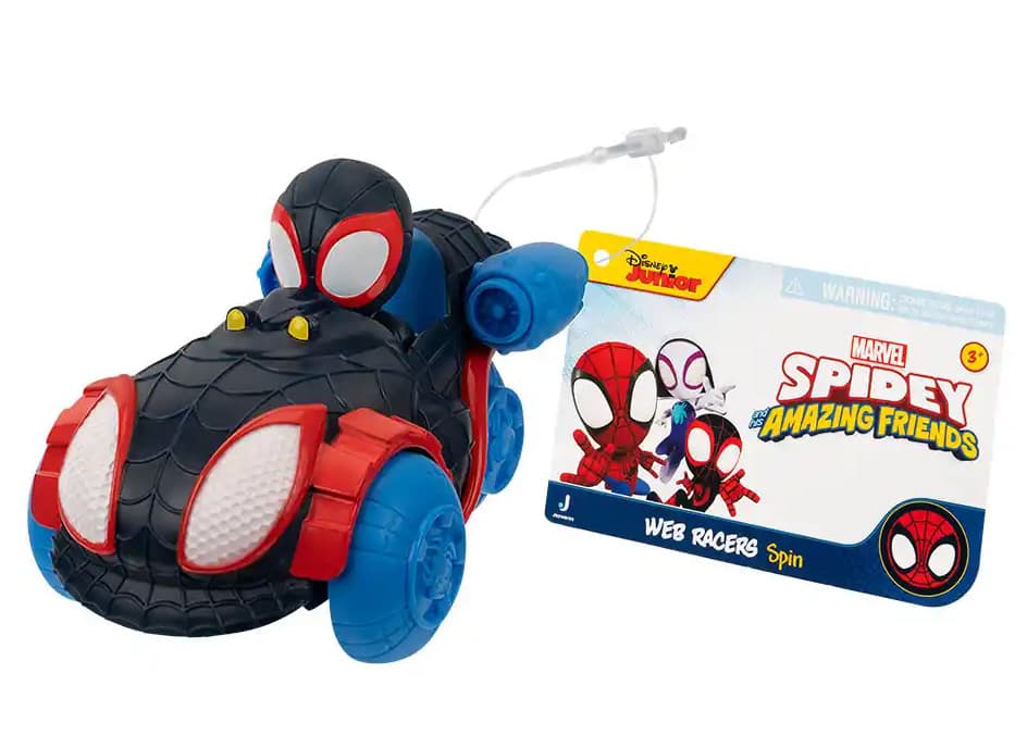 Masina - Marvel Spidey And His Amazing Friends - Web Racers Spin | Jazwares