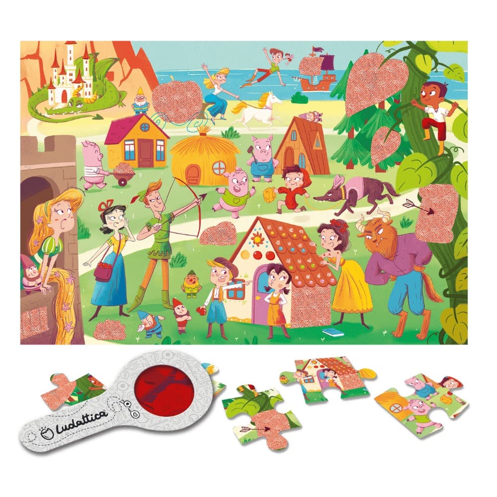 Puzzle 24 piese - Zane | Ludattica