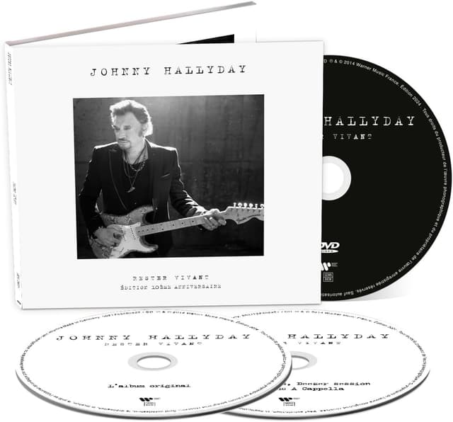 Rester Vivant (2CD+DVD 10eme Anniversaire) | Johnny Hallyday
