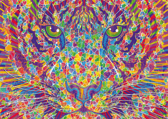 Puzzle 2000 piese - Wild at Heart (Tiger) | Schmidt