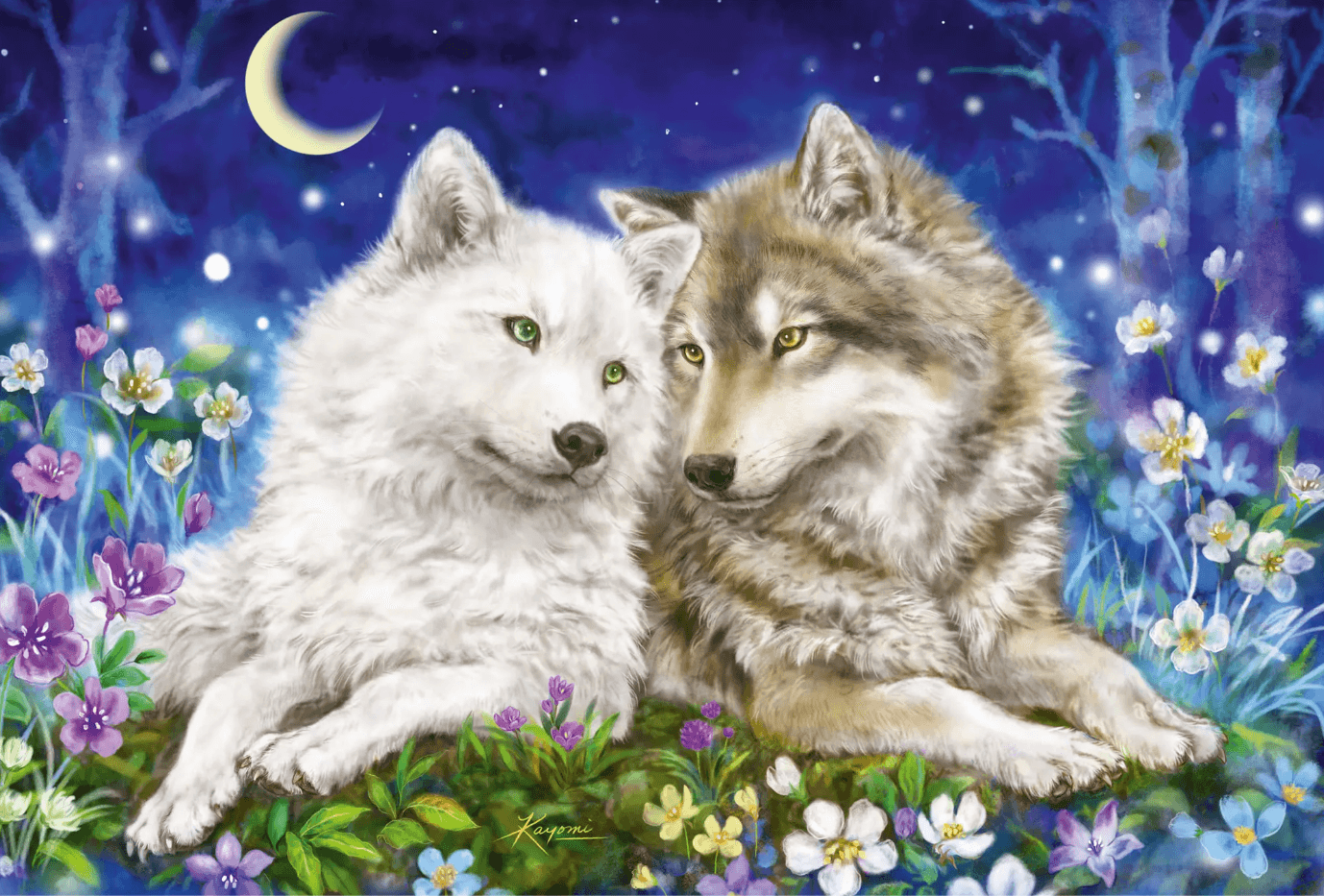Puzzle 200 piese - Friendly Wolves | Schmidt