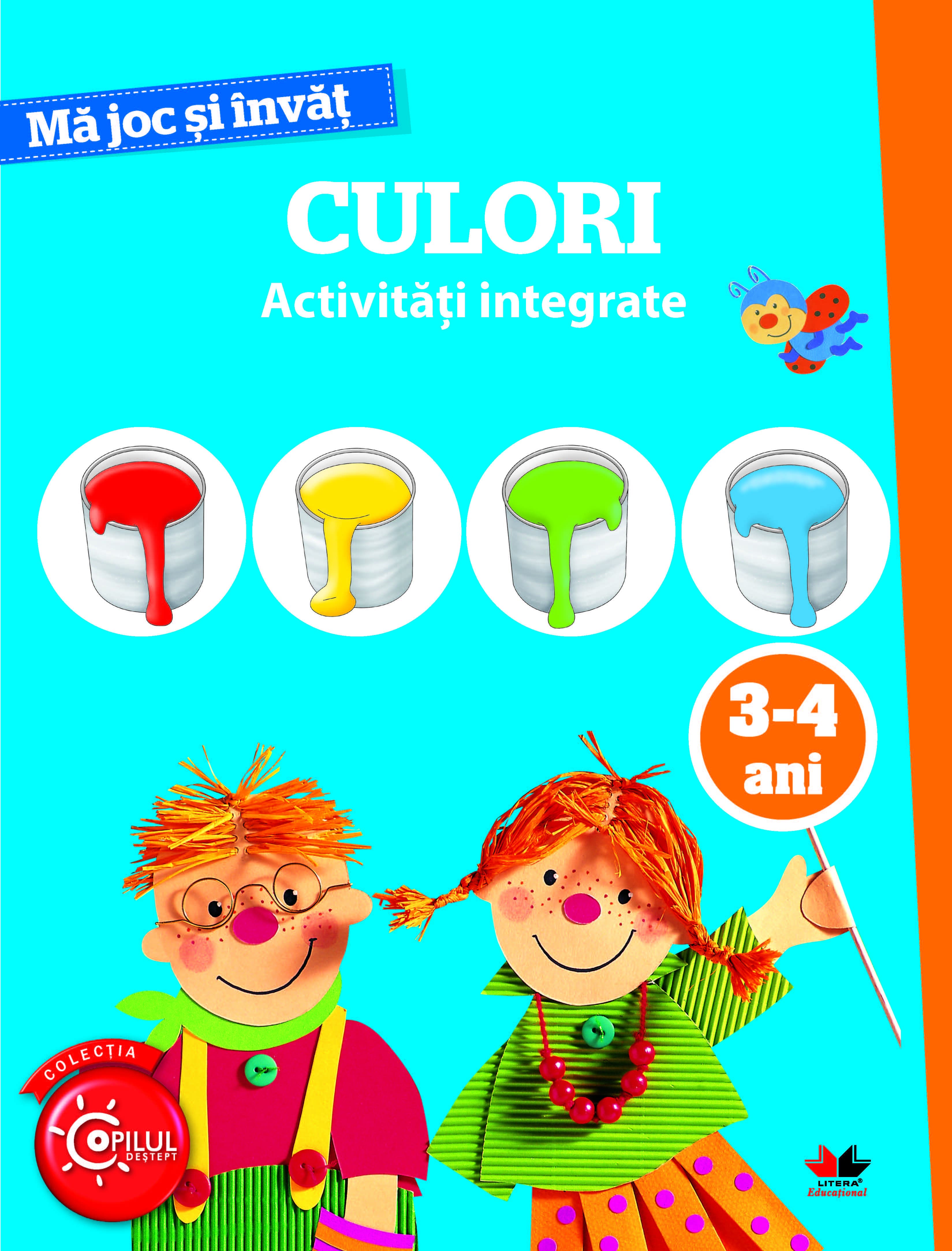 Ma joc si invat. Culori. 3-4 ani |