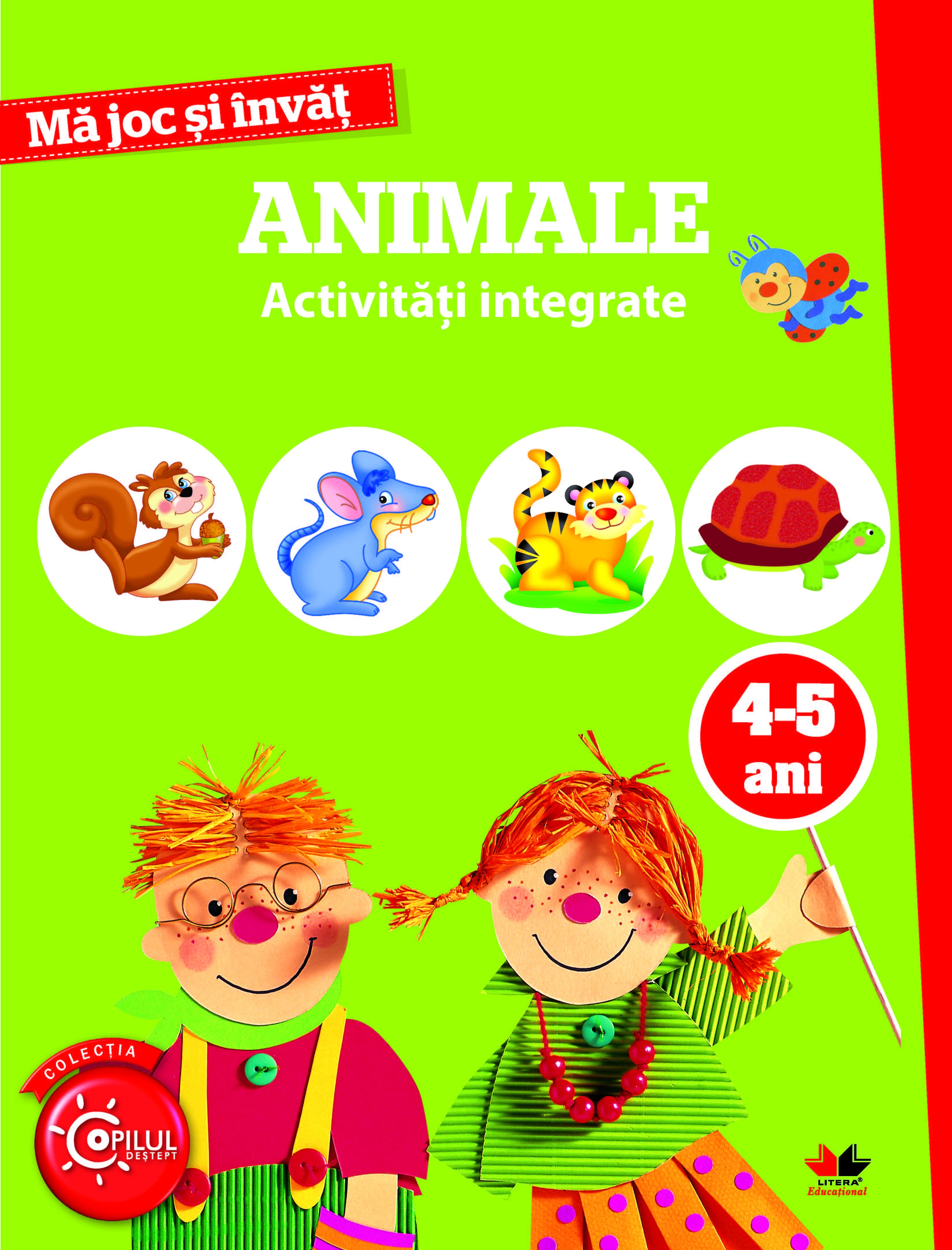 Ma joc si invat. Animale. 4-5 ani |
