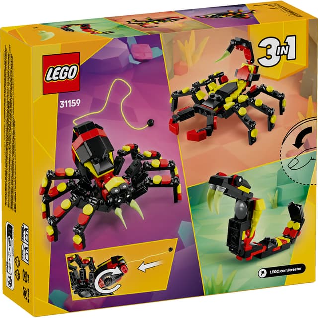 LEGO Creator - Animale salbatice: Paianjen surprinzator (31159) | LEGO