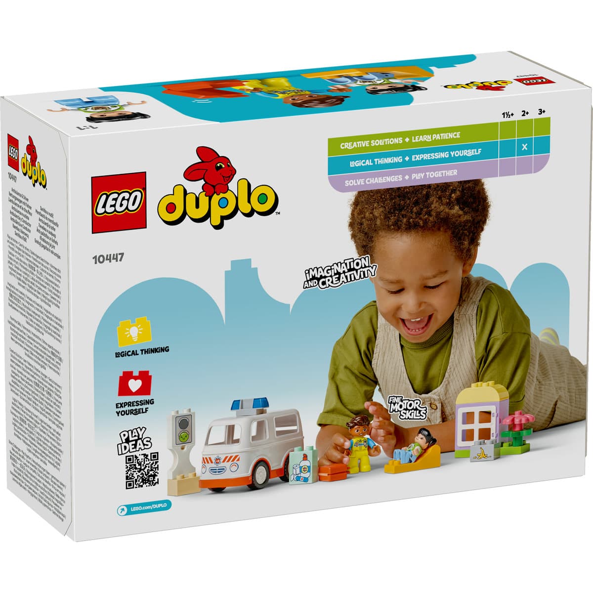 LEGO Duplo - Ambulanta si sofer (10447) | LEGO