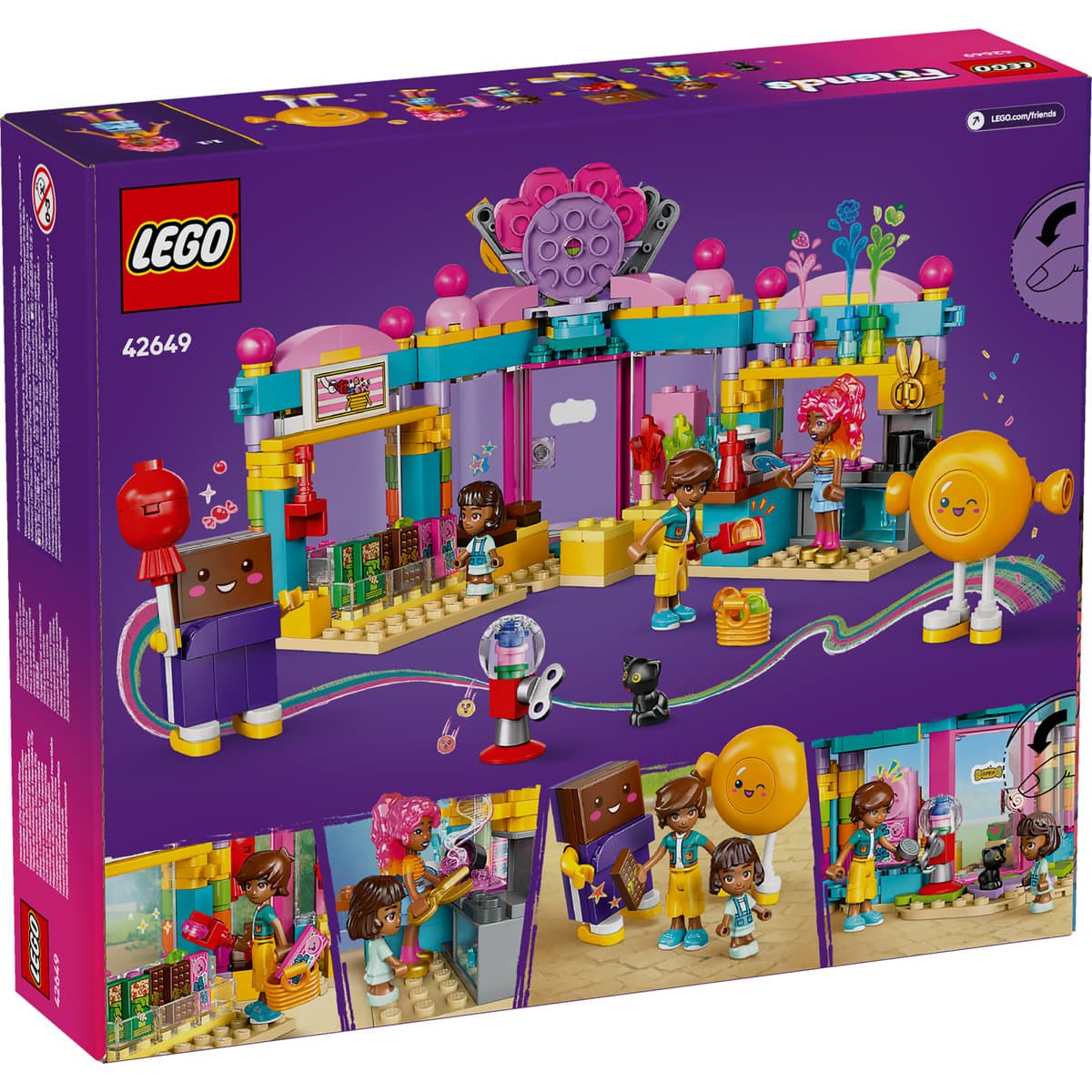 LEGO Friends - Magazinul de dulciuri din orasul Heartlake (42649) | LEGO