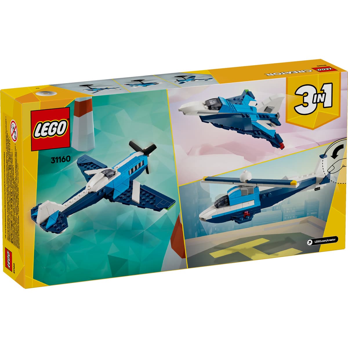 LEGO Creator - Avion de curse (31160) | LEGO