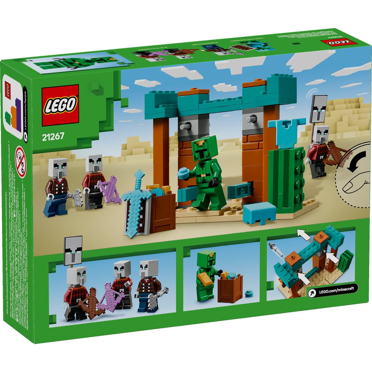 LEGO Minecraft – Patrula Illager in desert (21267) | LEGO