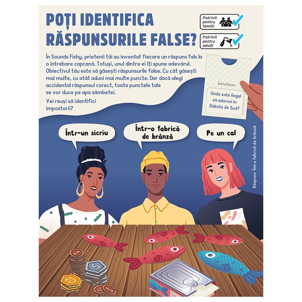 Joc de societate - Sounds Fishy | Big Potato