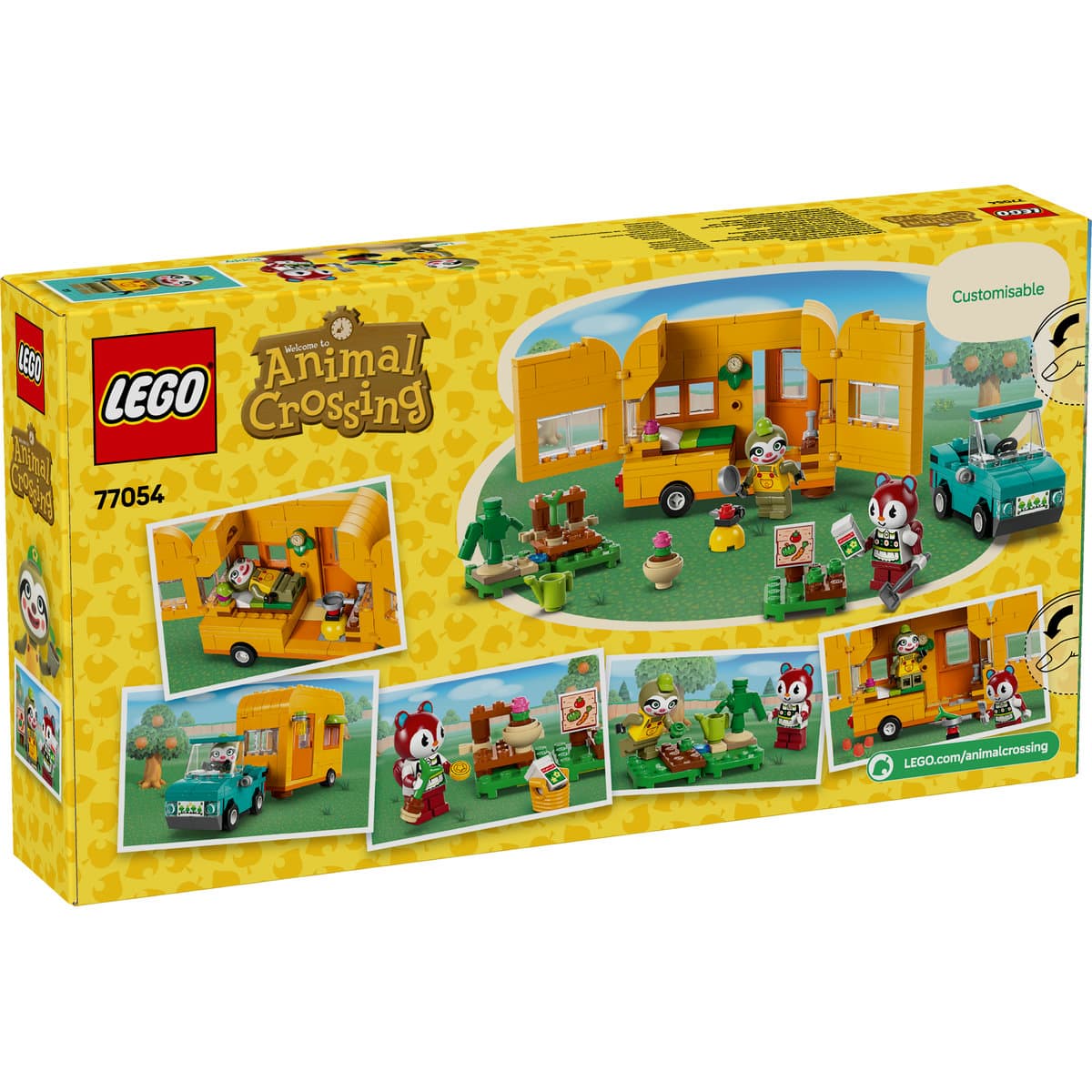 LEGO Animal Crossing - Caravana si magazinul de gradinarit al lui Leif (77054) | LEGO