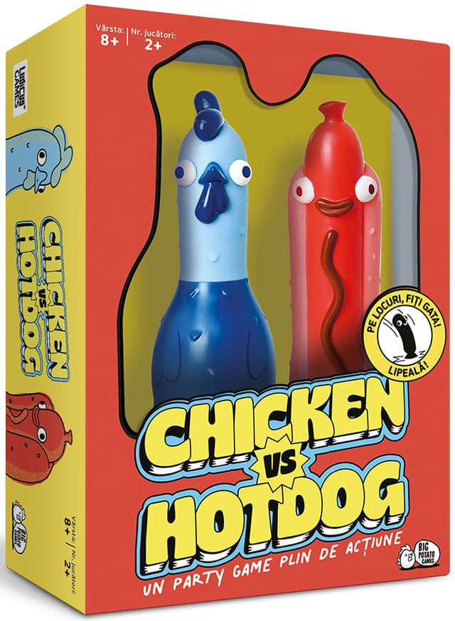 Joc de societate - Chicken vs Hotdog (RO) | Big Potato