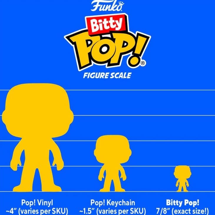 Set 4 figurine - Bitty Pop! - Game of Thrones: Jon Snow, Ghost, White Walker + Mystery Pop! | Funko