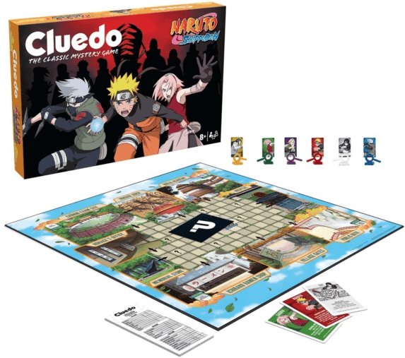 Joc de societate - Nartuto Shippuden - Cluedo  | Winning Moves