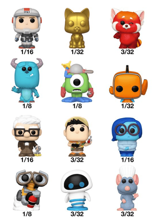 Figurina - Bitty Pop! Pixar | Funko